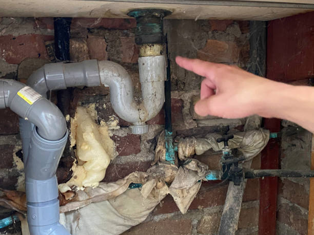 Water damage restoration process in GA